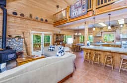 Bass Lake Log Home